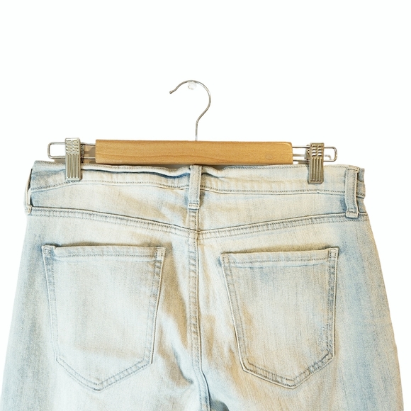 Vintage Old Navy Distressed Boyfriend‎ Denim Jeans Light Wash Size 6 Tall Long - Picture 6 of 13